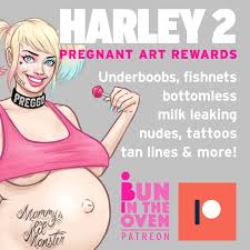 Pregnant Harley Quinn by BunInTheOven - Hentai Foundry