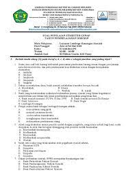 Penguji 2 tentang kebahasaan c. Soal Ujian Semester Layanan Keuangan Syariah Pdf