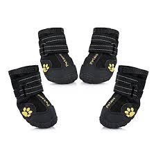 Petacc Dog Boots Water Resistant Dog Shoes For Large Dogs