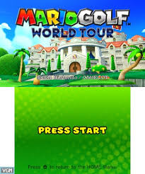 It was developed by camelot, published by nintendo, and released solely on the nintendo 3ds. Mario Golf World Tour For Nintendo 3ds The Video Games Museum
