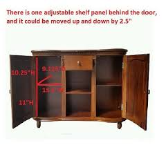 Signs of wear and visible grain structure give each piece its own history and a unique look. Kings Brand Furniture Wood Buffet Server Sideboard Console Table Cabinet Walnut Pricepulse