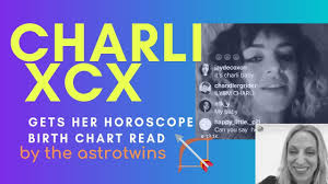 charli xcx gets her horoscope chart read by the astrotwins