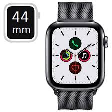 Bitte wähle zuerst eine größe. Apple Watch Series 5 Lte Mwwl2fd A Edelstahlgehause Milanaise Armband 44mm
