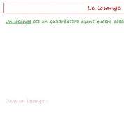 Le losange