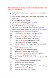 حل اكثر من 700 جملة سؤال تصحيح الخطأ بالاجابات اللغة الانجليزية الصف الثالث الثانوى الشهادة الثانوية