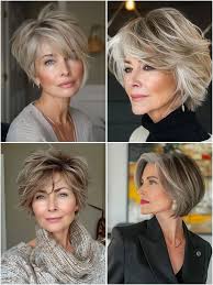 Image result for short hair haircuts women over 50