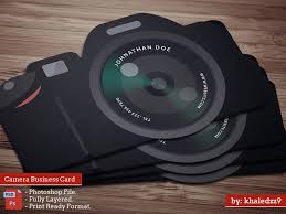 9 best camera business cards of april 2021. Flat Camera Business Card By Khaledzz9 On Deviantart