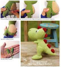Amigurumi T Rex Dinazor Free Pattern Amigurumi Amigurumi Dinozorlar Ve Ucretsiz Patron