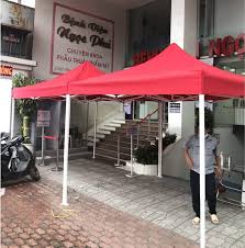 Lều bạt gấp gọn di động 2x2 / 3x3 / 3x4,5 / 4x4 (m) / 3x6 (m) mẫu đẹp bền