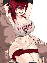 ruby rose (rwby) drawn by pomah1990 | Danbooru