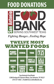 San Antonio Food Bank Food Donation San Antonio Food Full Meal Recipes