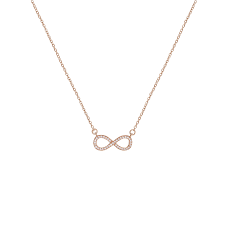 Only members can enchant necklaces. Rose Gold Plated Infinity Necklace Necklaces Jewellery Goldsmiths