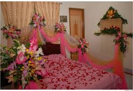 How Will Decorate To Bedroom For Groom And Bride On Wedding Wedding Room Decorations Wedding Night Room Decorations Wedding Bedroom