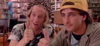 Dave and Chainsaw from Summer School Movie .