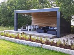 Zugehoriges Grafik Gartenhaus Zugehoriges Uberdachung Garten Modernes Poolhaus Pergola Plane