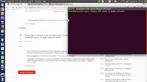 I Cannot Open Ubuntu Software Center On 17 04 In The Normal Way Or Using The Command Line Ask Ubuntu
