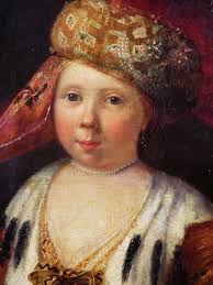 Antique 18C French Oil Painting