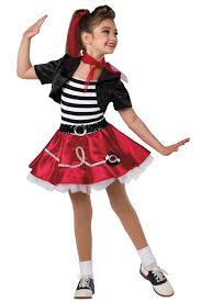Black And White Striped Dance Costume Style 17161 Rock Around The Clock Black White Striped And Solid White Spandex Leotard With Adjustable Black Elas Ropa De Baile Trajes Urbanos Traje De Baile