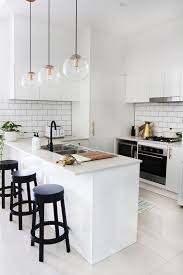 Install lights to brighten up the entire kitchen. 35 Inspiring Minimalist Kitchen Design That Will Blown Your Mind Kitchen Design Ideas For Minimalis White Kitchen Design Kitchen Design Small Kitchen Design