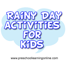 Physical activity guidelines for toddlers are for at least 30 minutes of structured physical activity per day (led by an adult) and at least 60 minutes of unstructured physical activities. Rainy Day Activities Preschool Learning Online Lesson Plans Worksheets