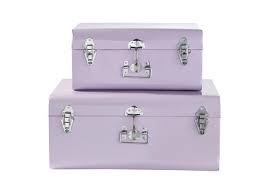Comment Faire Une Jolie Deco Pastel Nos Inspirations Elle Decoration Malle De Rangement Deco Pastel Malle En Metal