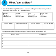 Kitchen tools and equipment and their uses function. Classify The Following Kitchen Tools Utensils And Equipment According To Their Function Or Used To Brainly Ph