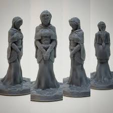 If given the fire keeper soul, she can heal dark sigils. 3d Printable The Fire Keeper From Dark Souls 3 By Anton Berngarn Wallerstedt