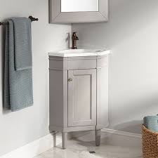 23 winstead gray corner vanity with carrara marble top narrow vanities bathroom vanities bathroom corner vanity corner bathroom vanity bathroom top