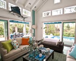 Get creative when decorating a small bedroom in blues and oranges. Go Coastal With Blue And Orange Room Decor Coastal Decor Ideas Interior Design Diy Shopping