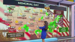 Pronóstico del tiempo en EEUU hoy lunes 25 de mayo 2026: Clima inestable amenaza los viajes del fin de semana festivo