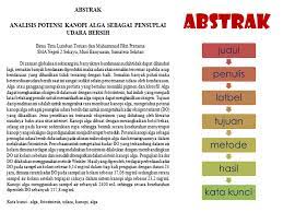 Maybe you would like to learn more about one of these? Cara Membuat Abstrak Tugas Akhir Dan Karya Ilmiah