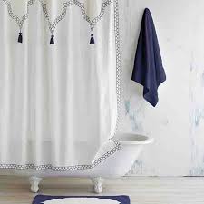 Finished with statement tassel accents along the bottom. Bohemian Style Shower Curtains Hgtv S Decorating Design Blog Hgtv