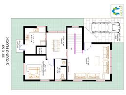 See why a 1500 square foot home is the ideal amount of square footage for your house. Floor Plan For 30 X 50 Feet Plot 3 Bhk 1500 Square Feet 166 Sq Yards Ghar 034 Happho