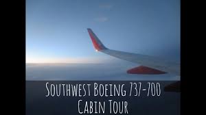 southwest boeing 737 700 cabin tour