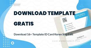 Maybe you would like to learn more about one of these? 26 Download Template Id Card Keren Wsm Project