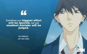 Image result for ao haru ride quotes from the characters