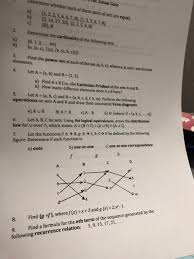 Solved TOt. Susan Gass betermine whether each of these pairs