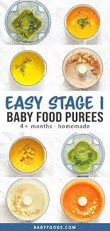Pin On Stage 1 Baby Food Recipes