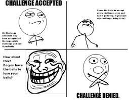 Pin On Funnnny Make challenge accepted rage face memes or upload your own images to make custom memes. pin on funnnny