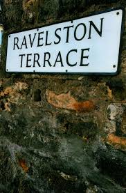 The front door of our Dean Parish Church led you onto Ravelston Terrace.