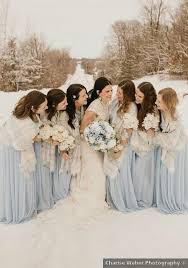 Winter Bridesmaid Dresses Light Soft Blue Snow Classic Traditional Column Sha Winter Wedding Bridesmaids Winter Bridesmaid Dresses Blue Winter Wedding