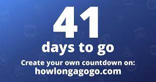 Jul 11, 2021 · today is 07.11.2021, so the number of days until 20 august 2021 is: How Long Until August 20th 2021 Howlongagogo Com