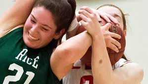 Rice and CVU girls battle in Division 1 basketball semifinal