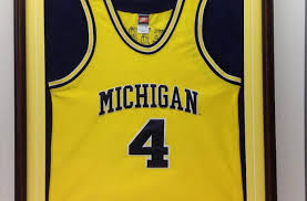 Can't find what you are looking for? University Of Michigan Basketball Jersey With Custom Logo And Engraved Plate