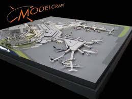 1 500 Sydney Airport Architectural Model By Modelcraft Nsw Pty Ltd Lego City Airport Diecast Airplanes Airport City