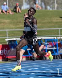 Bol, took the lead with 250 metres to go in the opening heat on saturday and held his form all the way to the line, crossing. Athletics Peter Bol