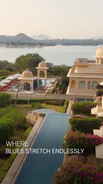 At Oberoi Hotels & Resorts, you arrive to finally receive your time back., The day slows down and the world beyond can wait., Where else but here., #OberoiHotelsAndResorts #WhereElseButHere