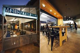Malibu Fish Grill Restaurant At Sunset And Crescent In 2011 By Valerio Architects Grill Restaurant Restaurant Home Decor