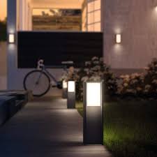 Philips Hue Turaco Led Smart Outdoor Garden Wall Lantern Aluminium E27 9 5 W Anthracite Amazon Co Uk Garden Outdoor In 2020 Hue Philips Hue Lights Phillips Hue