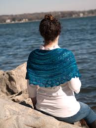 Haruni is a crescent shaped triangular shawl, worked from the top down, and ends with a chain bind off worked with your knitting needles. Crescent Shawl Knitcircus